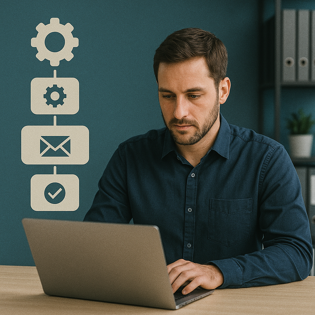 BizPulse OS concept visual